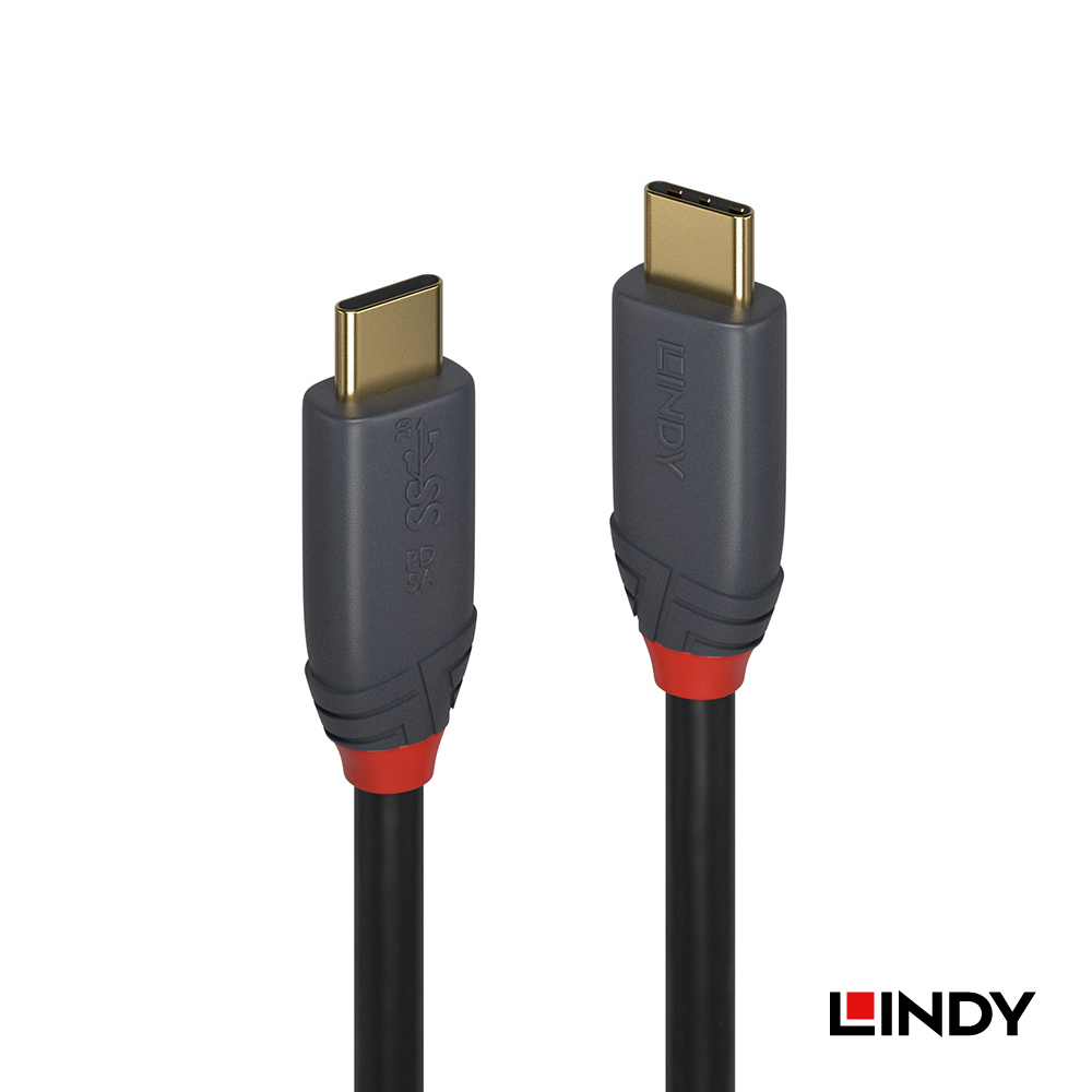 林帝 USB3.2 Gen 2 Type-C公:公傳輸線+PD智能電流晶1.5米